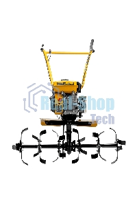 Мотоблок Denzel DPT-270SB, 7 л.с., ремен.сцеп, фрез 3х4, ШОМ, без колес, передачи 2В/1Н