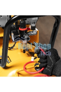 Компрессор безмаслянный малошумный Denzel DLS 1800/100,1800 Вт, 3х600, 100 л, 345 л/мин