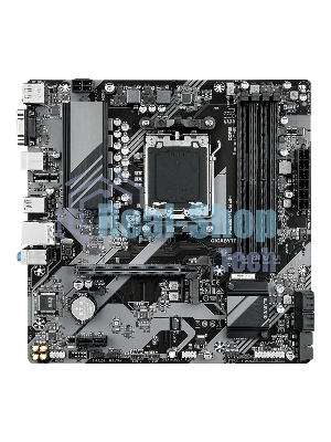 Материнская плата Gigabyte A620M DS3H, mATX, AM5, AMD A620, 4xDDR5, 4xSATA, 1xM.2, 1xPCI-E 4.0 x16, 1xPCI-E x1, 1xHDMI, 1xDP, 1xVGA, 1x 1Gb LAN, 1xUSB 3.2 Gen 1, 4xUSB 2.0, 3x3.5мм, 7.1, ATX