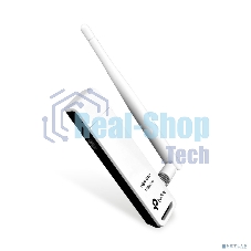Адаптер TP-Link SOHO TL-WN722N 150Mbps High Gain Wireless N USB Adapter with Cradle, 1T1R, 2.4GHz, 802.11n/g/b, 1 detachable antenna