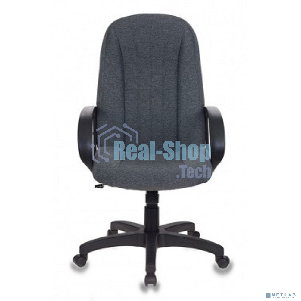 Кресло руководителя Бюрократ T-898 серый 3C1 крестов. пластик