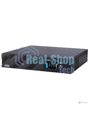 Источник бесперебойного питания Powercom Smart King Pro+ SPR-1000 LCD 800Вт 1000ВА черный