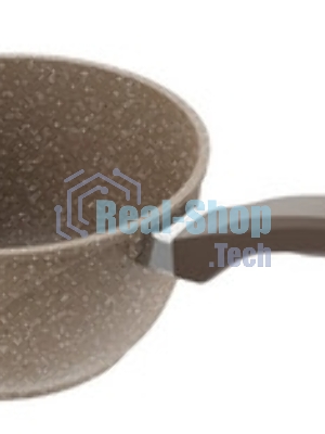 Ковш Мечта Гранит brown 1,7 л, 82806, несъемная ручка, стеклянная крышка