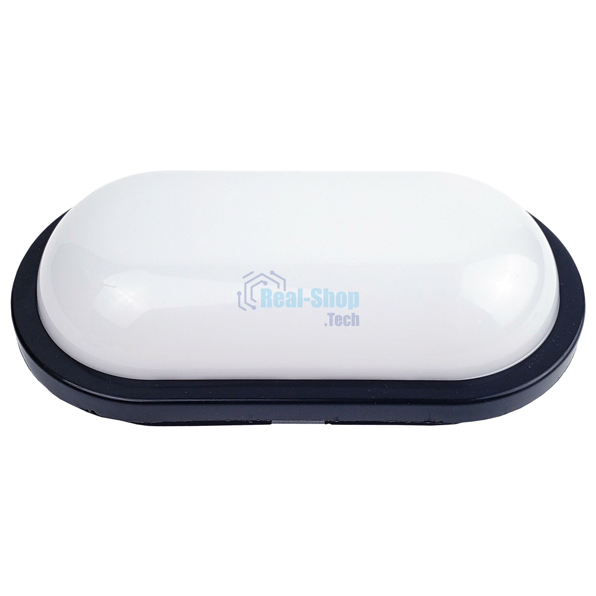 Светильник AY-KA LED IP65 15Вт 6400К овал черный (9911002)
