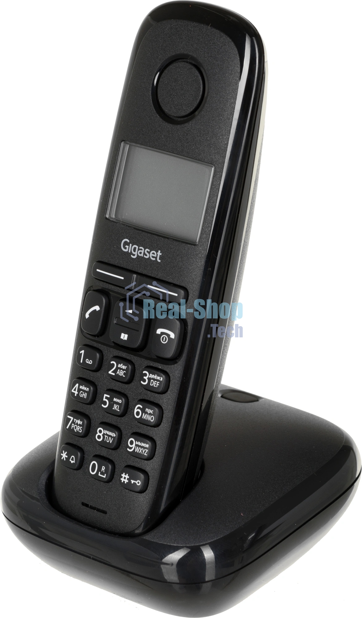 Радиотелефон Dect Gigaset A170 DUO черный (труб. в компл.:2шт) АОН