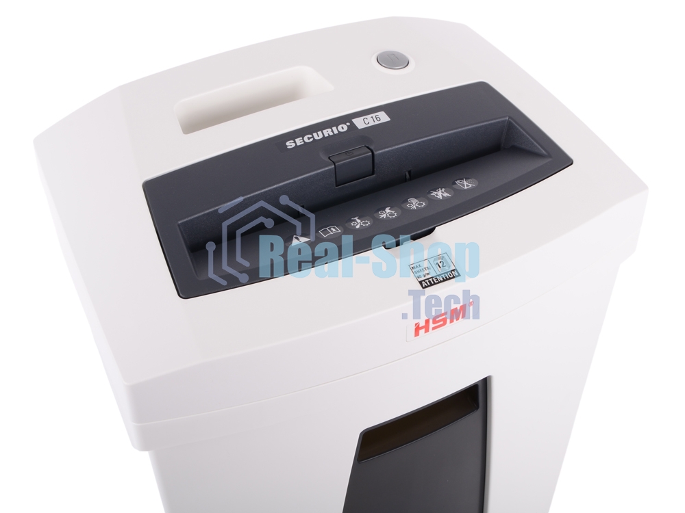 Шредер HSM SECURIO C16-3.9 уровень 2/лен5.8мм/15лист/25лтр/Уничт:скрепки, скобы, пл.карты