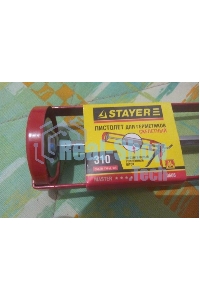 Пистолет для герметика STAYER 0666 310мл master скелетный усиленный