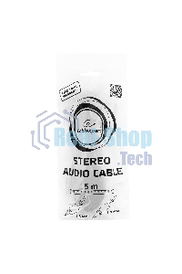 Кабель аудио Gembird Jack3.5/Jack3.5, 5.0м