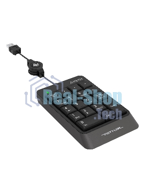 Числовой блок проводной A4Tech Fstyler FK13, USB, серый