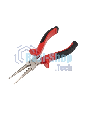 Круглогубцы Rexant 160 мм никелированные, двухкомпонентные рукоятки