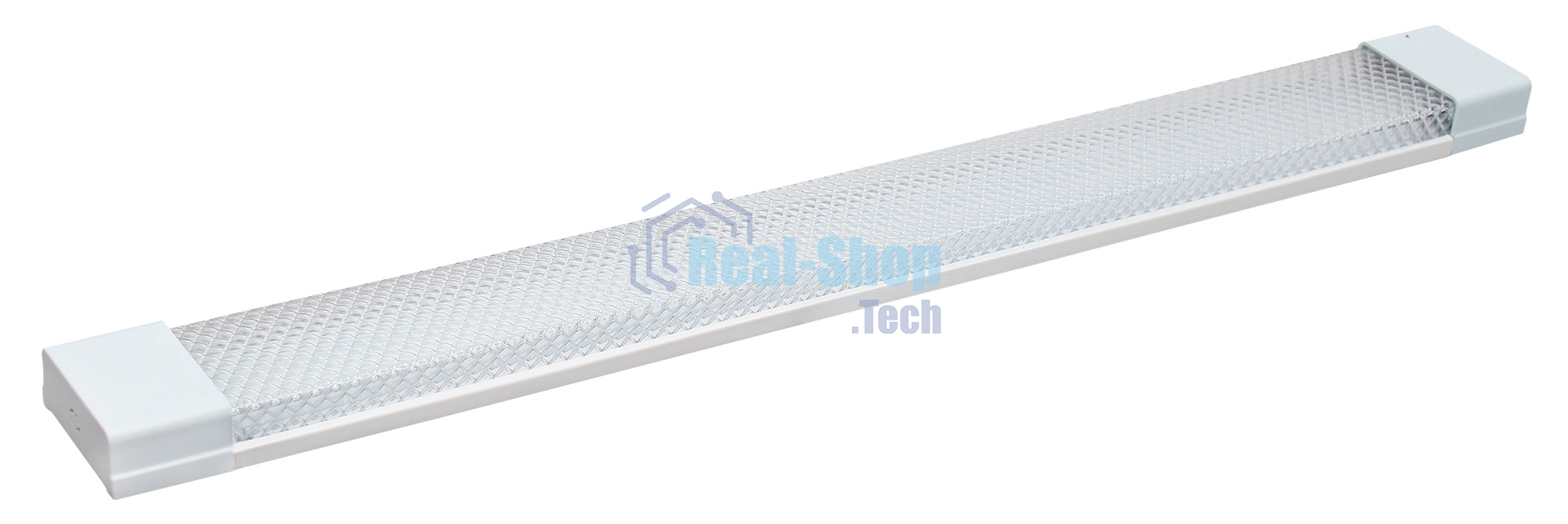 Светильник светодиодный Iek LDBO0-4011-18-4000-K01 ДБО 4011 18Вт 4000К IP20 600мм призма аналог люм.свет. 2х18, 600х62х24 мм, стальной корпус