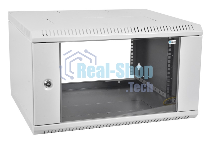 Шкаф телеком. настенный разборный 12U (600х350) дверь стекло (ШРН-Э-12.350) (1 коробка)