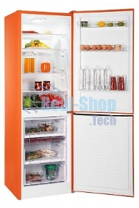 Холодильник Nordfrost NRB 152 Or оранжевый двухкамерный 205/115л морозилка снизу