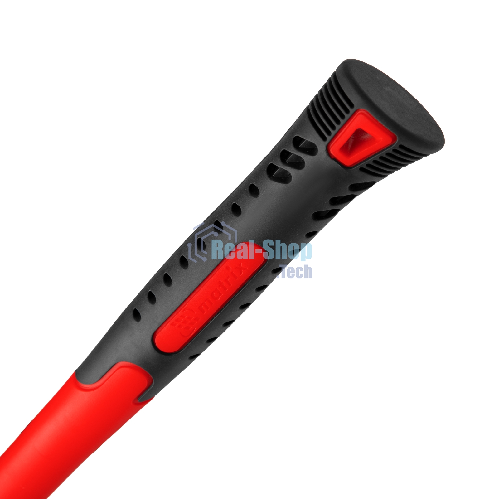 Киянка Matrix резиновая, 450 г, белая резина, фибергласовая рукоятка