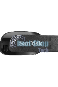 Флешка USB Sandisk CZ410 Shift Ultra (SDCZ410-256G-G46), 256Gb, USB 3.2, R/W 100/45, черный