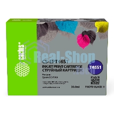 Картридж струйный Cactus CS-EPT46S1 (T46S1) фото черный (30 мл) для Epson SureColor SC-P700 Картридж струйный Cactus CS-EPT46S1 (T46S1) фото черный (30 мл) для Epson SureColor SC-P700