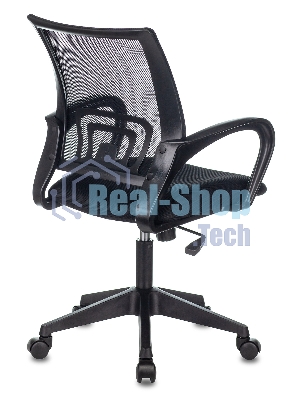 Кресло Бюрократ CH-695N/BLACK черный, сетка, 120 кг, механизм качания