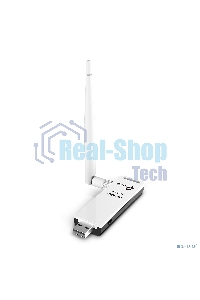 Адаптер TP-Link SOHO TL-WN722N 150Mbps High Gain Wireless N USB Adapter with Cradle, 1T1R, 2.4GHz, 802.11n/g/b, 1 detachable antenna