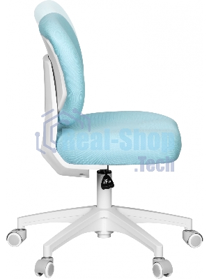 Кресло Cactus CS-CHR-3594BL голубой, ткань, 75 кг, механизм качания