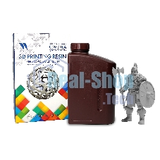 Фотополимерная водовымываемая смола NVPrint Water Washable Resin Grey 1 кг
