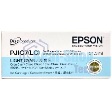 Картридж струйный Epson PJIC7 светло-голубой для Discproducer PP-100 (C13S020448/C13S020689)