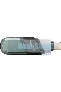 Флешка USB Sandisk 128Gb iXpand Flip SDIX90N-128G-GN6NE USB3.1 зеленый/серебристый