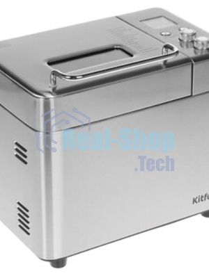 Хлебопечка Kitfort KT-304 серебристый, 550 Вт, 1 кг, 15 программ