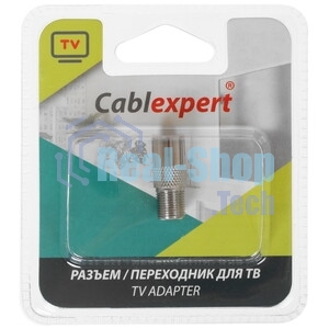Переходник Cablexpert APL-FTVF-01, F (мама)/TV (мама), блистер