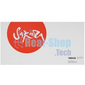 Картридж лазерный Sakura 106R04348 для Xerox, черный, 3000 к.