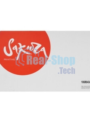Картридж лазерный Sakura 106R04348 для Xerox, черный, 3000 к.