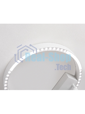 Потолочный светодиодный светильник Ambrella light FL5805/1+2 WH белый 25W 3000K/4200K/6400K D400*95 (без ПДУ)