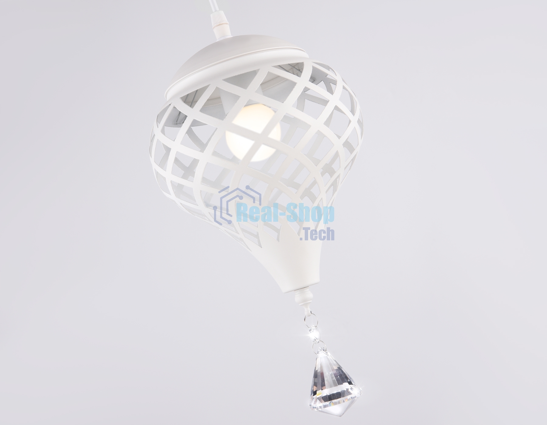 Светильник Ambrella light TR8441 WH белый E27 max 40W D170*800