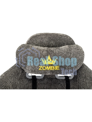 Кресло игровое Zombie 51 серый Light-19 крестов. металл
