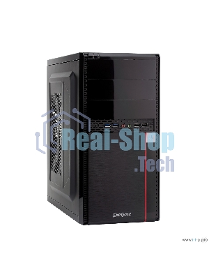 Компьютерный корпус ExeGate EX277439RUS Minitower MA-371X Black, mATX (без БП)