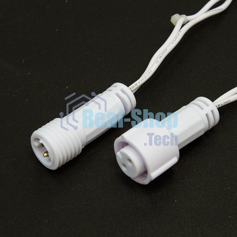 Гирлянда Neon-night Нить 10м, постоянное свечение, белый ПВХ, 230В, красный