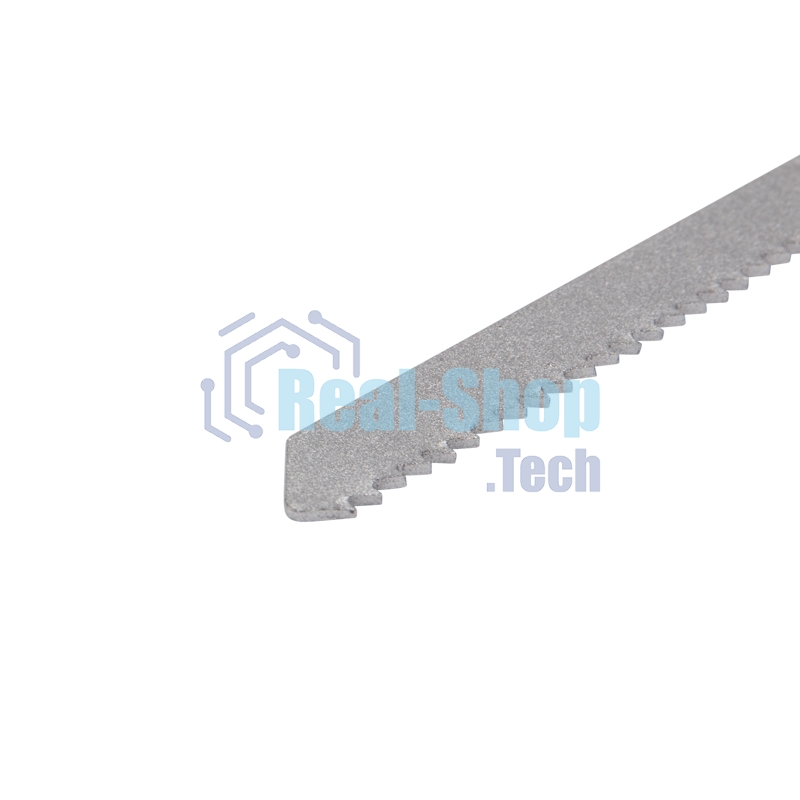 Пилка для электролобзика по металлу Kranz T118B 76 мм 12 зубьев на дюйм 3-6 мм (2 шт./уп.)