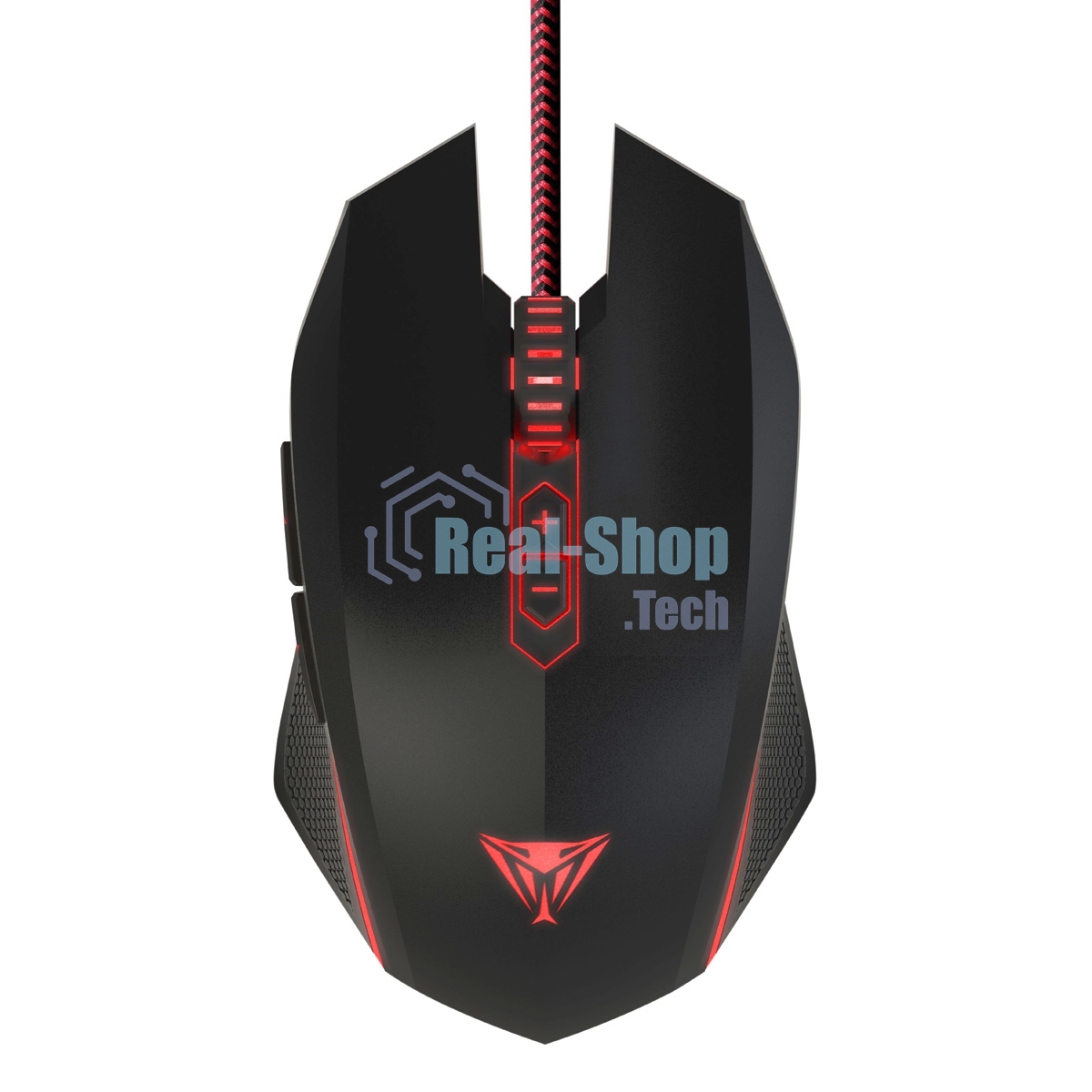 Мышь проводная Patriot Viper V530 черный, 4000 dpi, USB, кнопки - 7