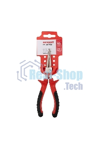 Круглогубцы Rexant 160 мм никелированные, двухкомпонентные рукоятки