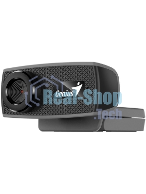 Веб-камера Genius FaceCam 1000X 1280x720, 30 кадр/с, USB, микрофон, универсальное крепление