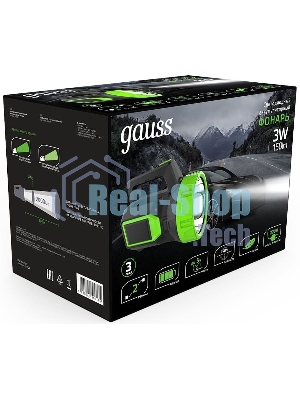 Фонарь прожекторный модель GFL604 3W 150lm lead acid 900mAh LED 1/10/40