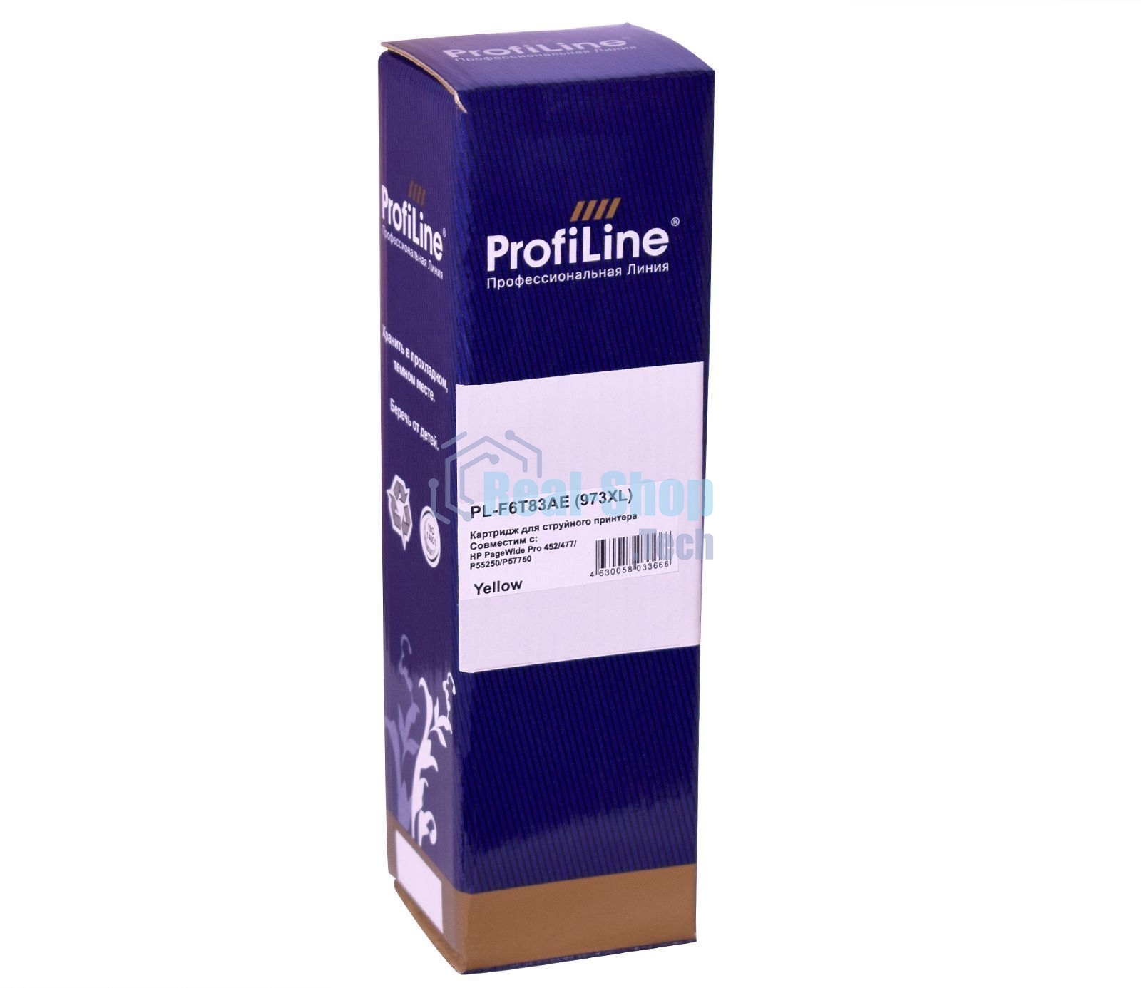 Картридж струйный ProfiLine PL-F6T83AE (№973XL) для принтеров HP PageWide Pro 452/477/P55250/P57750 с чернилами Yellow