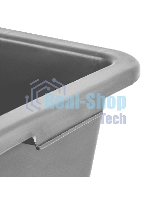 Таз прямоугольный Matrix строительный усиленный, 80 л