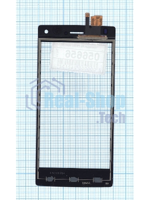Сенсорное стекло (тачскрин) для Fly FS452 Nimbus 2, черное