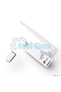 Адаптер TP-Link SOHO TL-WN722N 150Mbps High Gain Wireless N USB Adapter with Cradle, 1T1R, 2.4GHz, 802.11n/g/b, 1 detachable antenna
