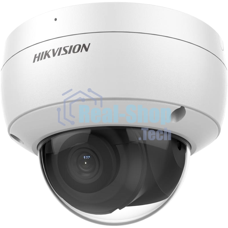 Уличная купольная IP-камера 2Мп HIKVISION DS-2CD2123G2-IU(D)(2.8мм) с EXIR-подсветкой до 30м и технологией AcuSense