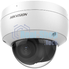 Уличная купольная IP-камера 2Мп HIKVISION DS-2CD2123G2-IU(D)(2.8мм) с EXIR-подсветкой до 30м и технологией AcuSense