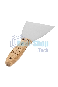 Шпательная лопатка Matrix из нержавеющей стали, 100 мм, буковая рукоятка, EFP