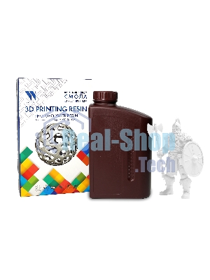 Фотополимерная водовымываемая смола NVPrint Water Washable Resin белый 1 кг