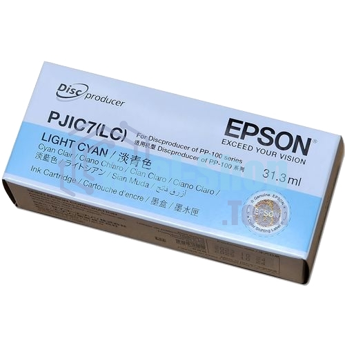 Картридж струйный Epson PJIC7 светло-голубой для Discproducer PP-100 (C13S020448/C13S020689)