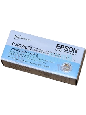 Картридж струйный Epson PJIC7 светло-голубой для Discproducer PP-100 (C13S020448/C13S020689)